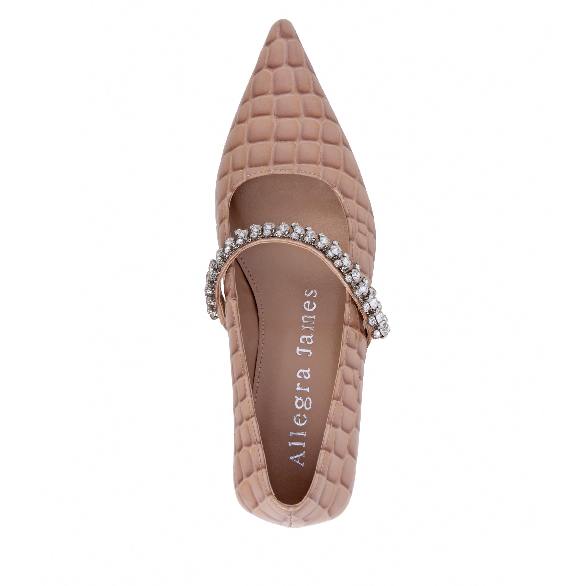 Antonella Embossed Leather Pump