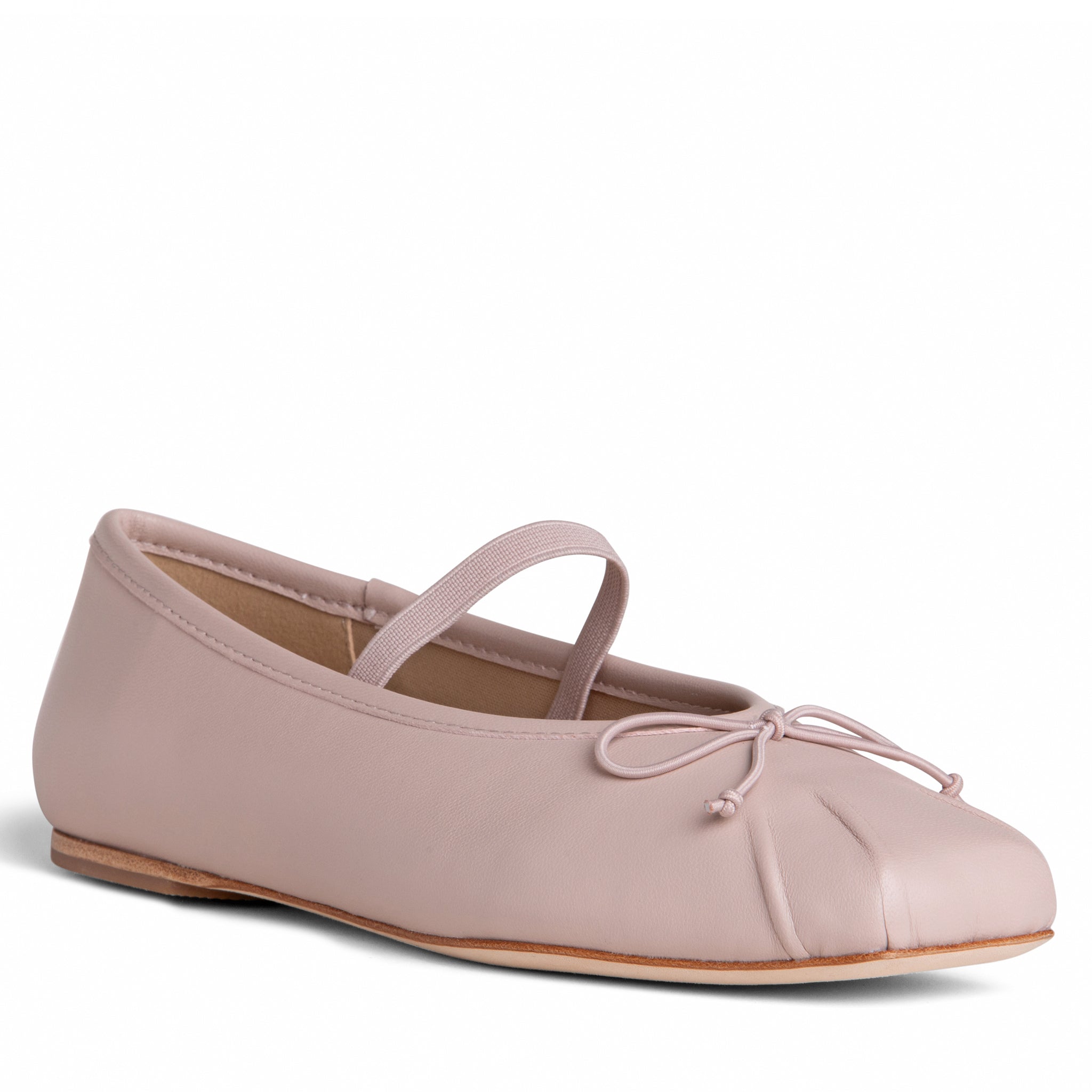 Cosie in blush leather