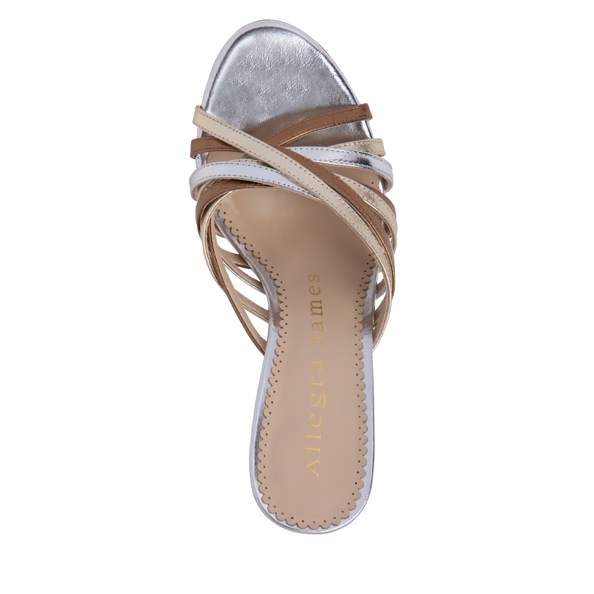 Lili gold strappy sandal