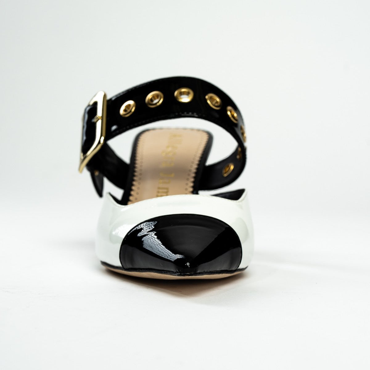 Arianna Patent Leather Mule