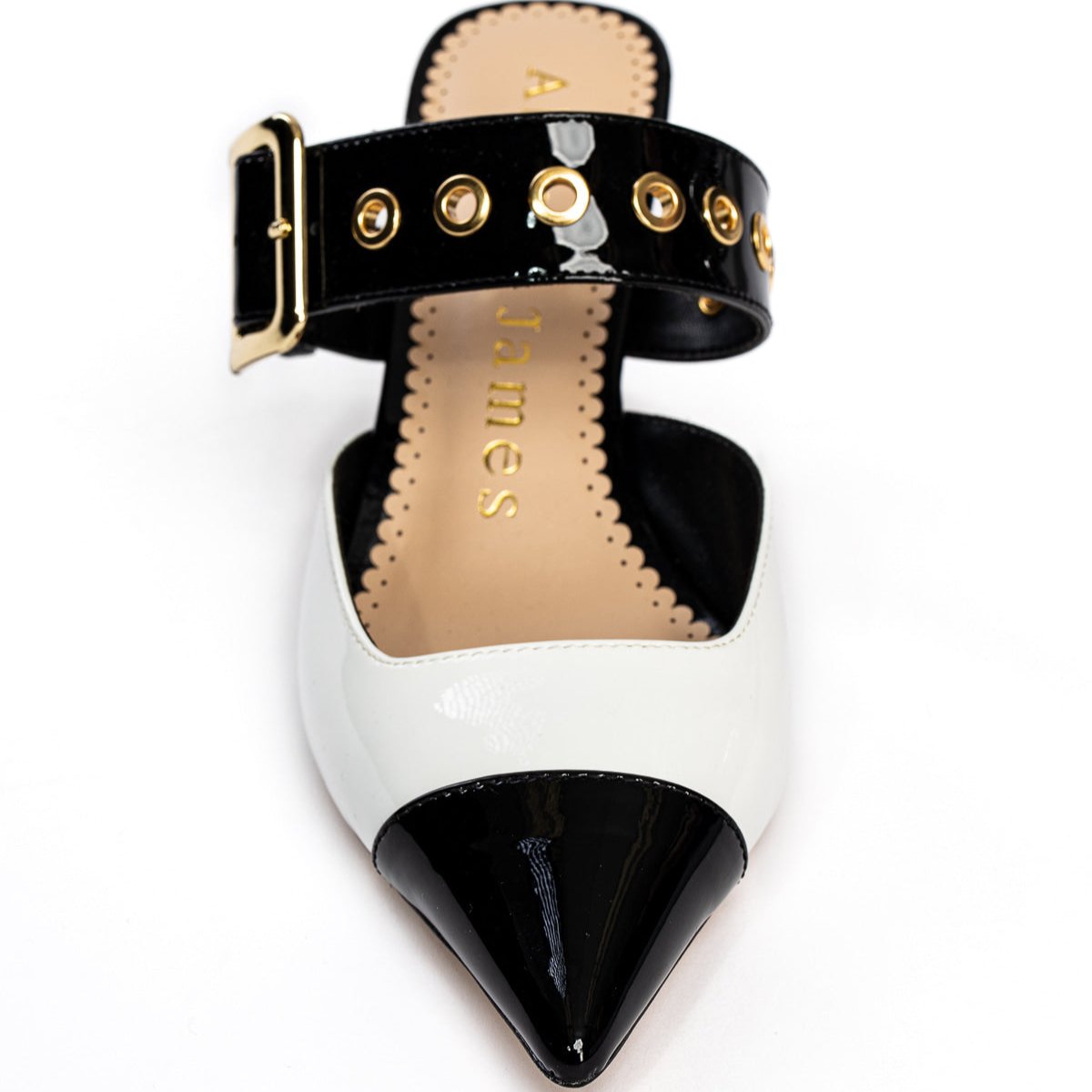Arianna Patent Leather Mule