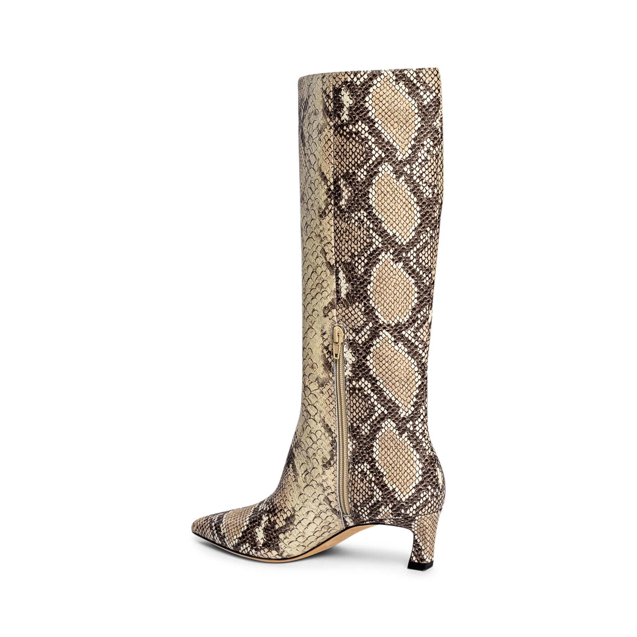 Bella in snake embossed leather