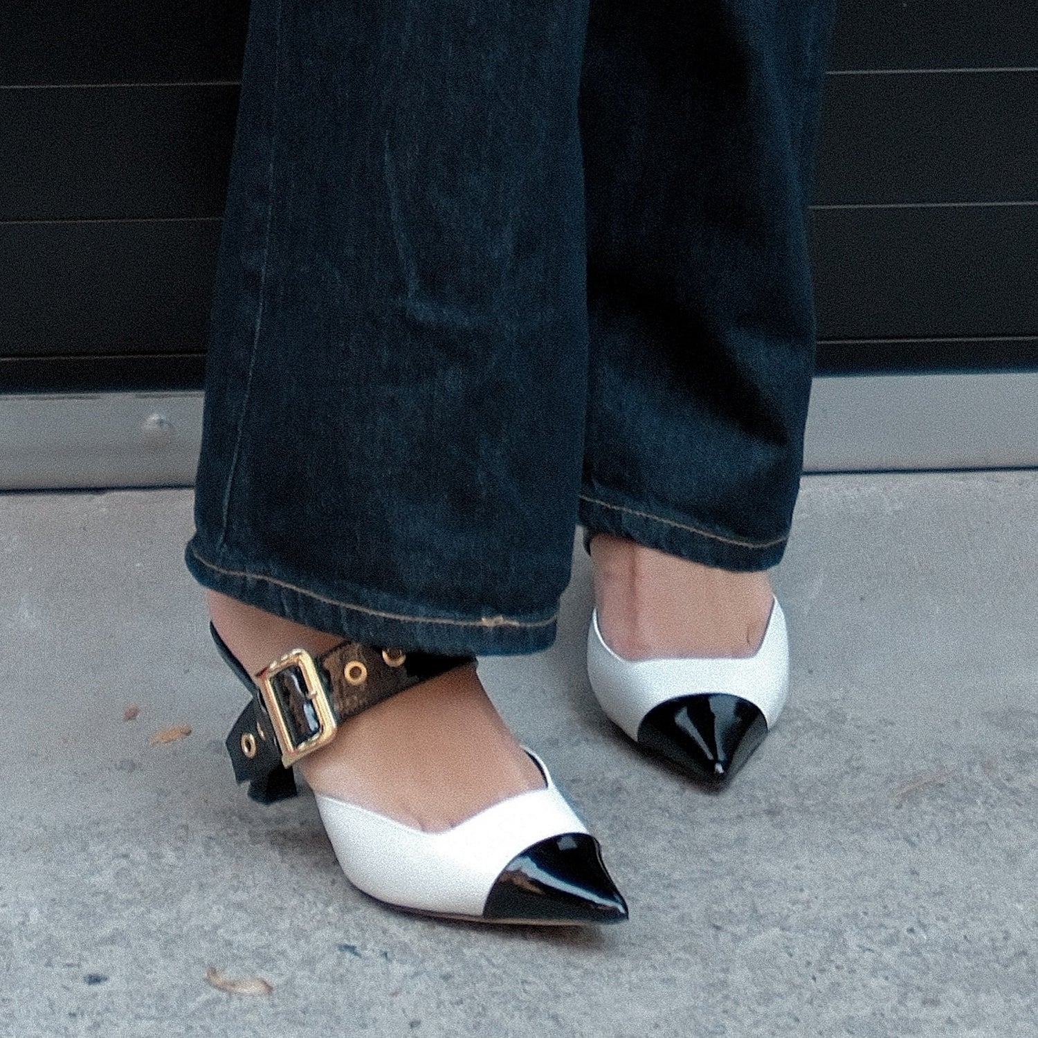 Arianna Patent Leather Mule