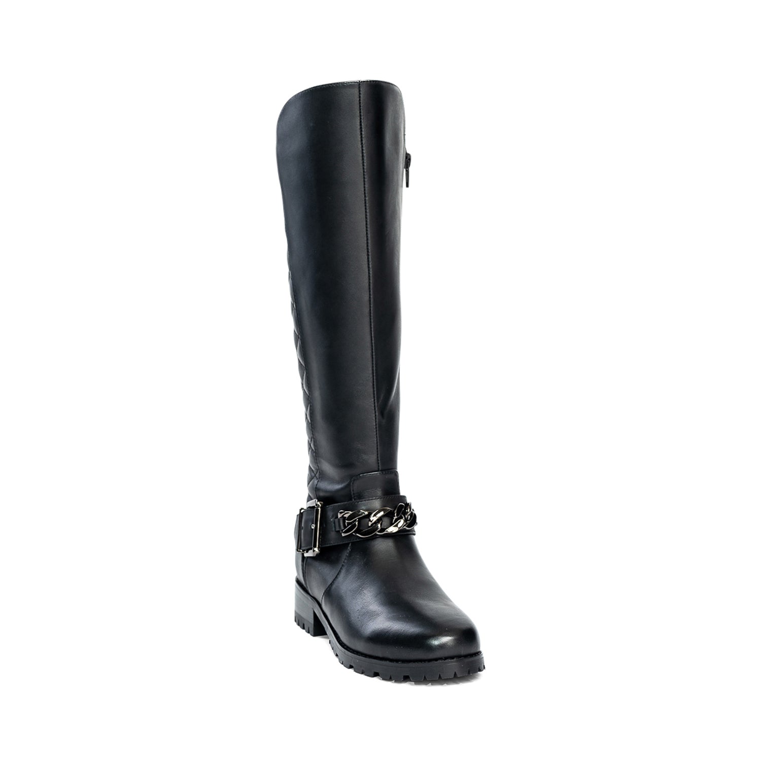 Libby quilted leather boot