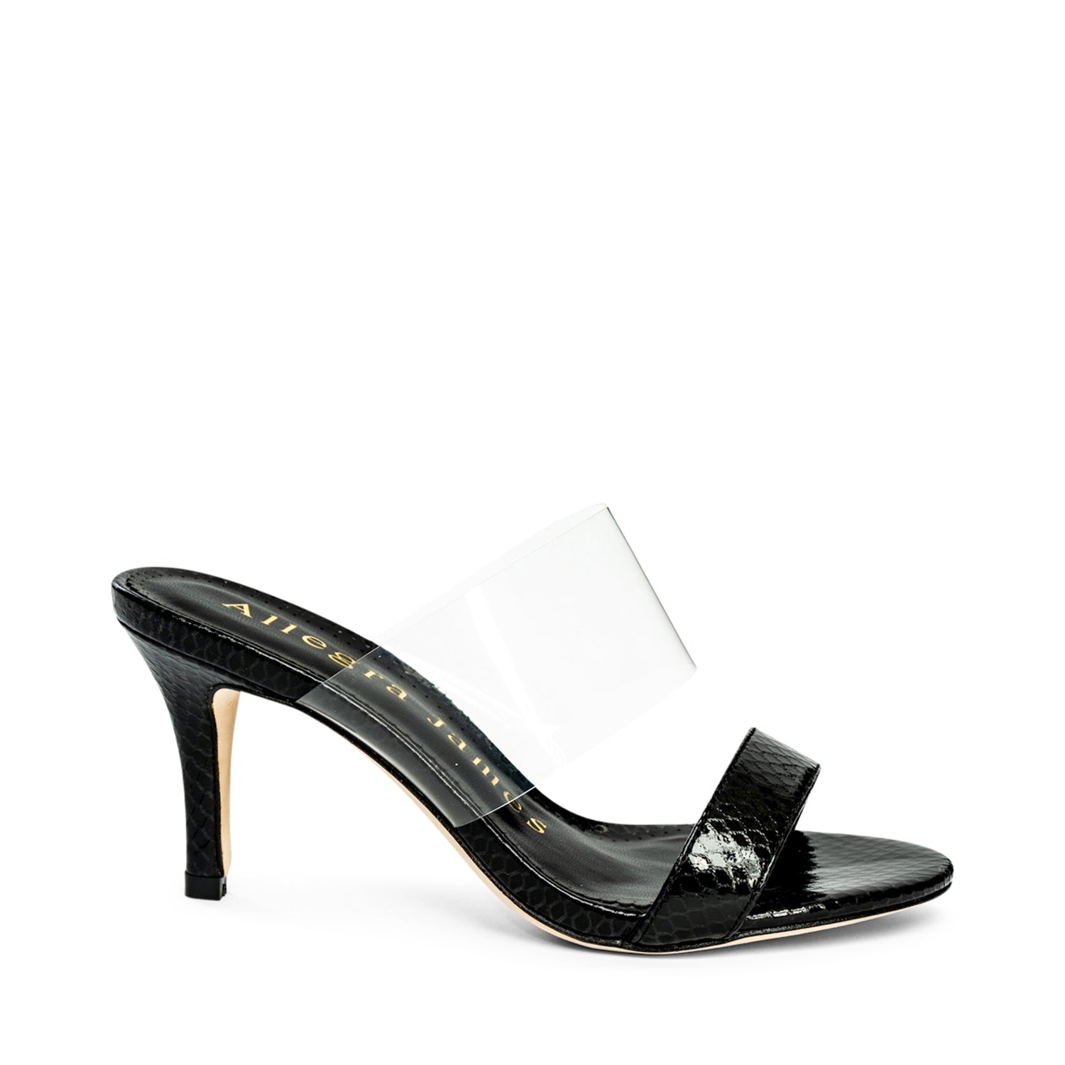 Chelsea embossed leather mule
