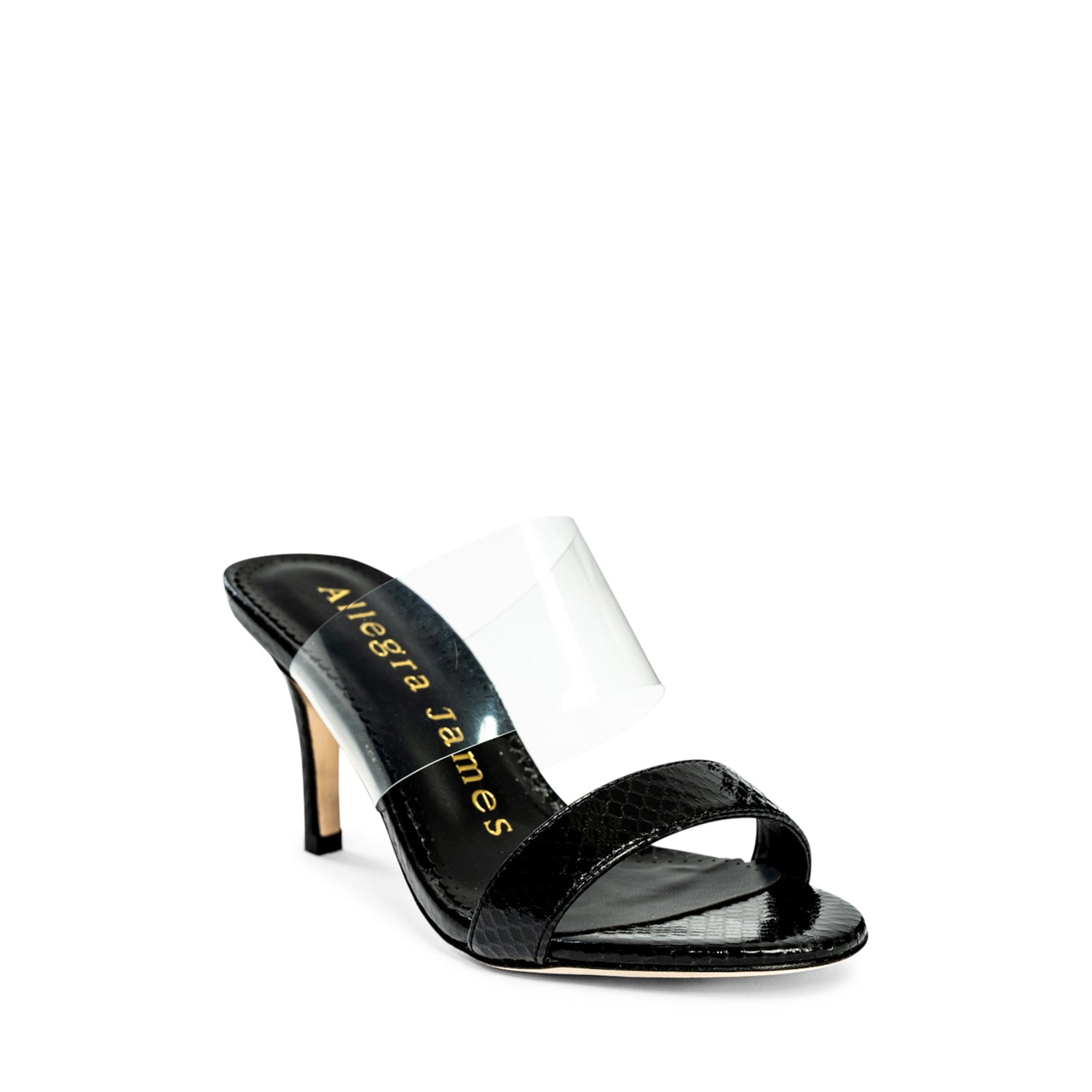 Chelsea embossed leather mule