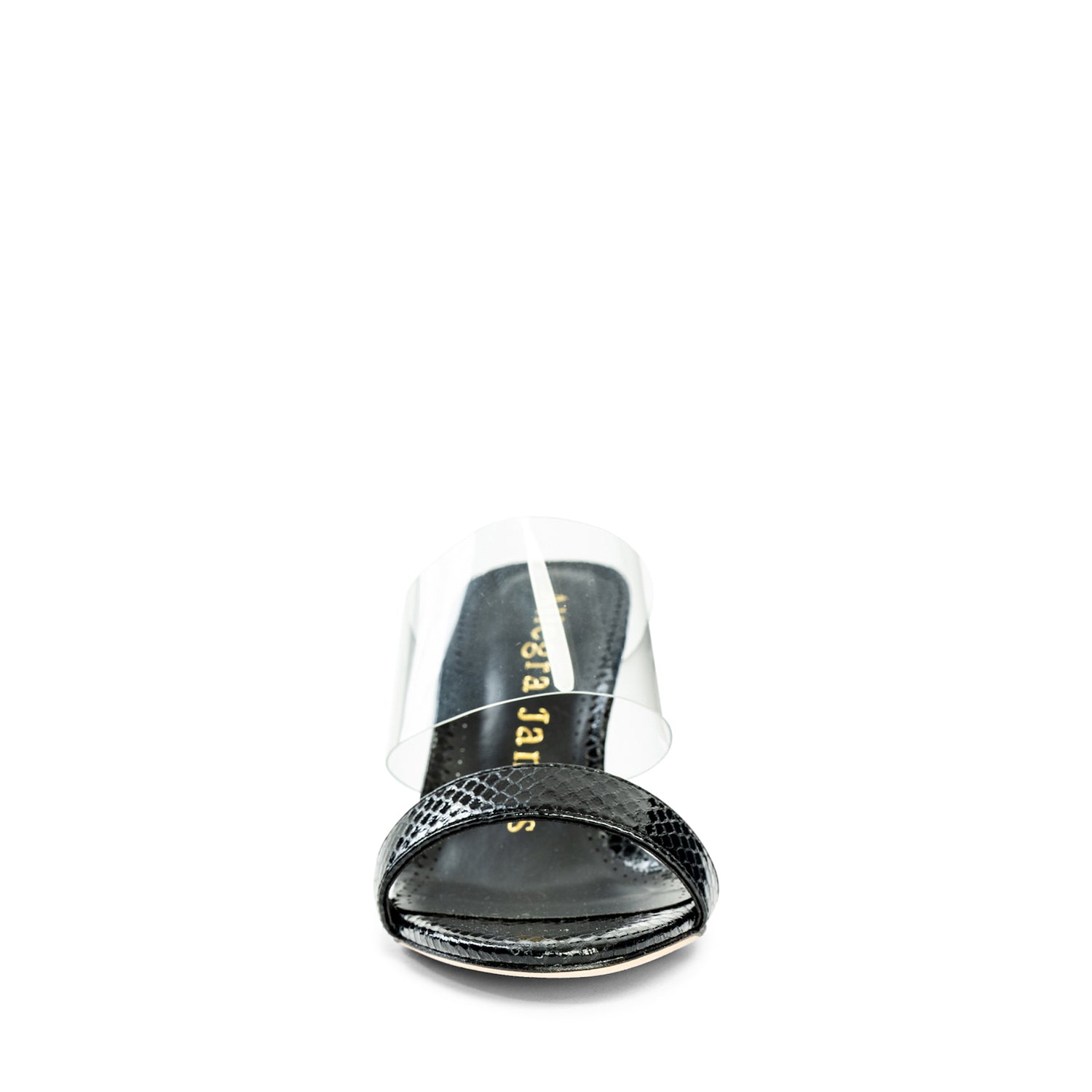 Chelsea embossed leather mule