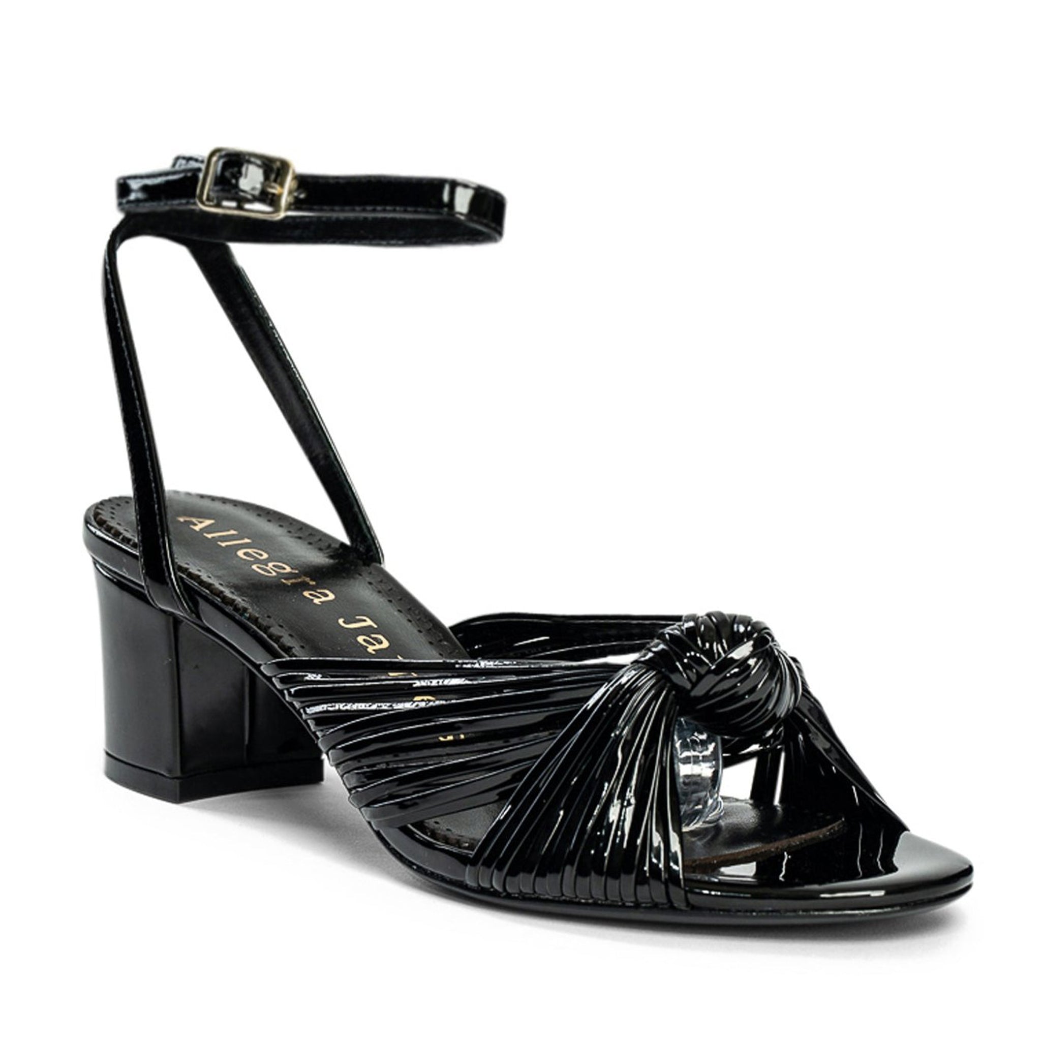 Layla Shiny Leather Sandal