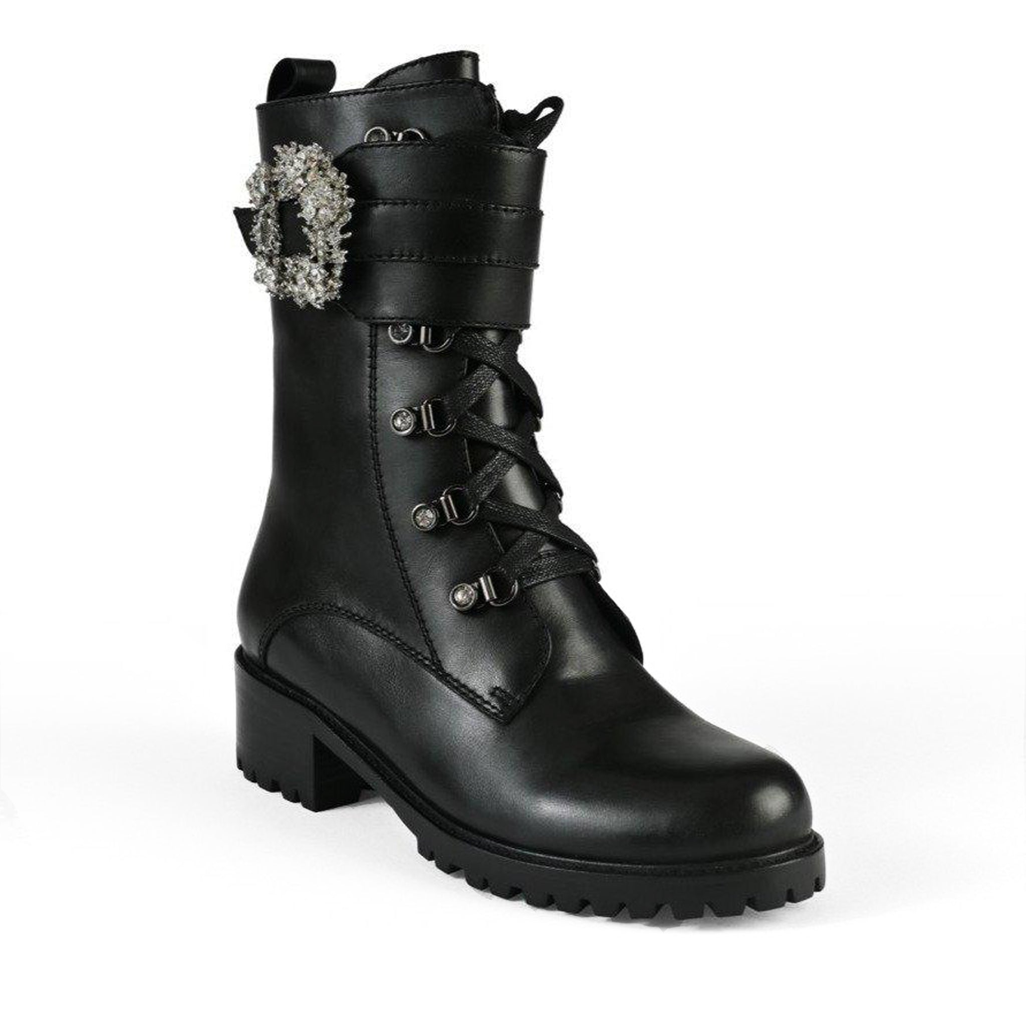 Win Combat Leather Boot