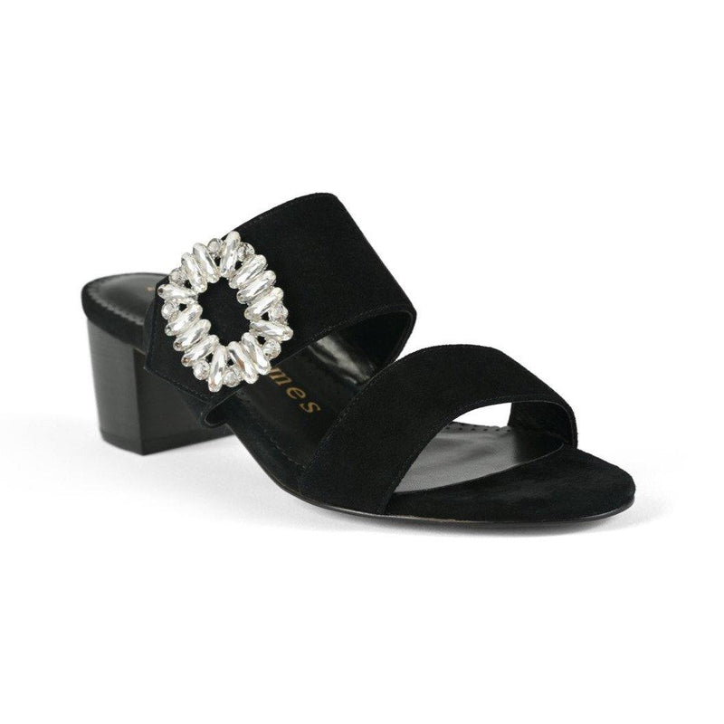 SADIE in black suede - Allegra James
