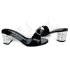 ANNE in black patent - Allegra James