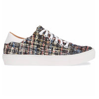 TAM sneaker in black tweed - Allegra James