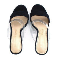 DANCE sandal in black suede - Allegra James
